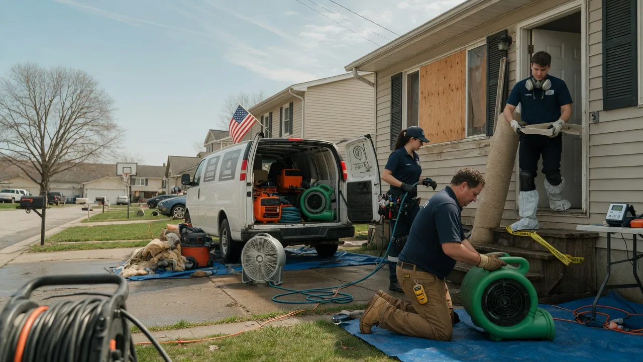 Water Damage Restoration in Lehman, PA near me